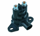 DGT Agri starter solenoid for Arctic Cat ATV/UTV, black plastic body with metal terminal studs.