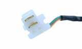Starter solenoid connector for Honda TRX FourTrax/ATC Big Red; white two-pin plastic plug with colored wires