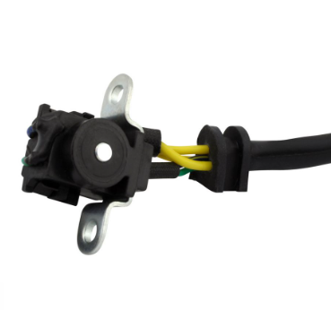 Generator stator for Honda SXS700 Pioneer by DGT Agri, replaces 31120-HL3-A01, black plastic housing with yellow wires.
