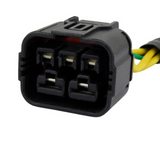 Generator stator connector for Honda SXS700 Pioneer, 6-pin black plug with yellow and green wires