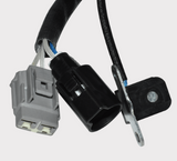 Generator stator harness for Kawasaki KRF800/KRT800 Teryx 4 UTV, gray 2-pin connector with black inline module