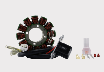 DGT Agri 70W high-output stator with copper windings and harness for KTM 250/350 SX-F/XC-F and Husqvarna FC 250/350