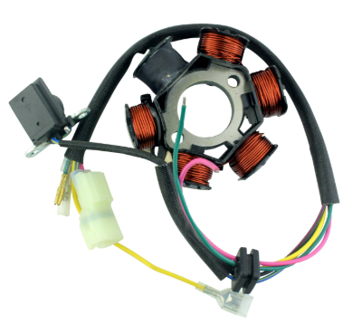 High Output Stator for Honda TRX90 Fourtrax Sportrax Youth ATV with copper windings and wiring harness