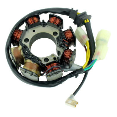 Generator stator for Honda TRX500 FourTrax Foreman ATV (2012–2013) by DGT Agri; replaces 31120-HR0-F01