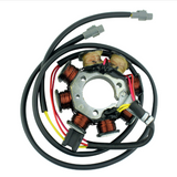 Generator stator for Honda TRX500 Fourtrax Foreman ATV (2012–2013) by DGT Agri; copper windings and wiring harness