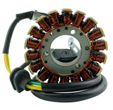 Generator stator for Arctic Cat DVX 250 ATV (2006–2009) by DGT Agri, copper windings replacement part