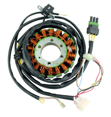 Generator Stator for Polaris ATV with copper windings and wiring harness – DGT Agri