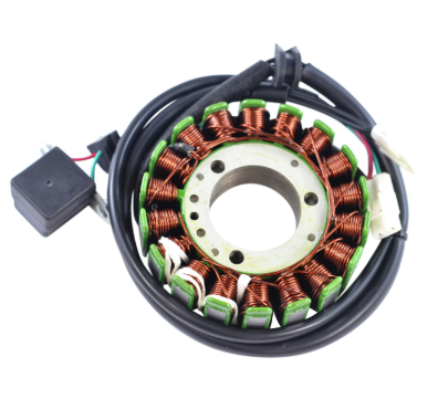 Generator stator for Polaris Outlaw ATV 2007–2011 with copper coil windings, DGT Agri