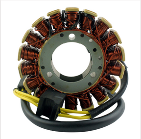 Generator stator for Kawasaki KLF220/KLF250 Bayou ATV, copper windings, replaces 21003-1287 (1996-2011)