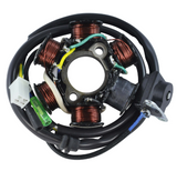Generator stator for Can-Am DS70/DS90 Youth ATV with copper windings and wiring harness (replaces V31100CJF010)