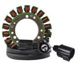 High Output Generator Stator for KRF750 Teryx/KVF750 Brute Force ATV, copper windings with green ends and black connector