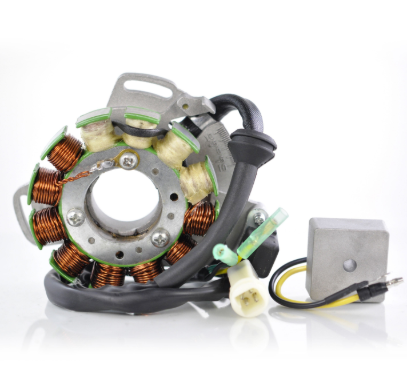 200W Generator Stator for Yamaha YFZ350 Banshee ATV with copper windings and wiring harness