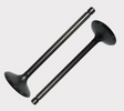 Engine valve set, two steel valves for Honda Pioneer 500/520 and TRX models, ATV City