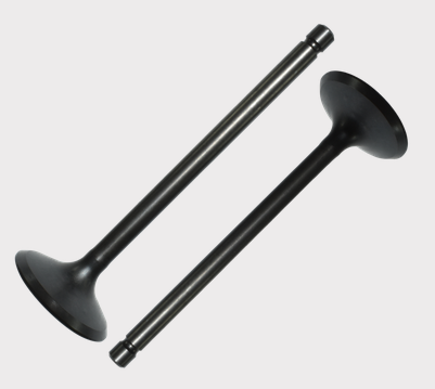 Engine valve set, two steel valves for Honda Pioneer 500/520 and TRX models, ATV City