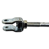 Master cylinder push rod with clevis end, metal, threaded section for Polaris Ranger/General/RZR (2005–2020)