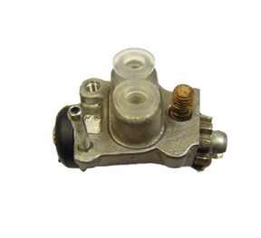 Brake master cylinder for Honda TRX350/450/500FA (1998–2006); metal body with clear reservoirs