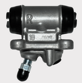 Brake cylinder for Honda TRX250 Recon/TE/TM (1997–2020); silver metal body with black end fittings