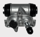 Brake cylinder for Honda TRX250 Recon/TE/TM, silver body with black end caps