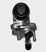 Brake cylinder FRH for Honda TRX300 2WD by DGT Agri, metallic silver body with black cap