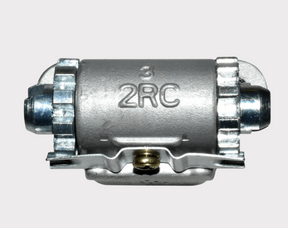 Brake adjuster for Honda TRX300 2WD, silver metal body.