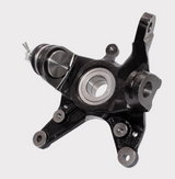 Steering knuckle for Honda TRX420/500/520, black metal with bearing, DGT Agri
