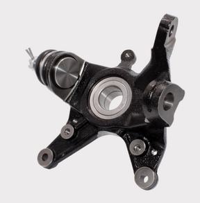 Steering knuckle for Honda TRX420/500/520, black metal with bearing, DGT Agri