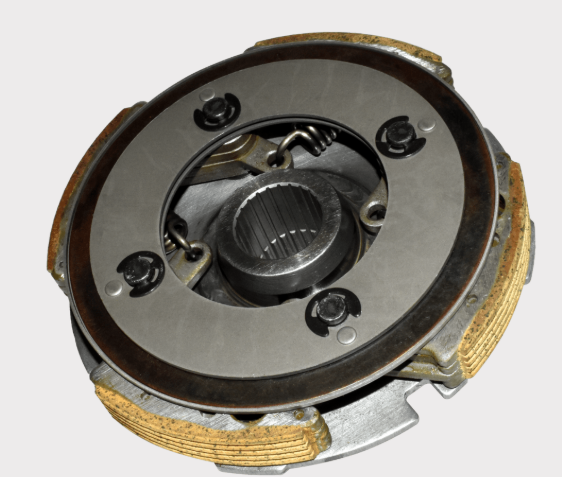 Clutch carrier assembly for Yamaha Grizzly 350 by DGT Agri, metal with friction plates