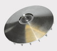 Primary fixed sheave for Yamaha Grizzly/Kodiak/Wolverine, DGT Agri, stainless steel with toothed outer rim.