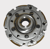 Clutch weight for CF Moto 500/625 ATV/UTV by DGT Agri, gray metal with splined inner hub