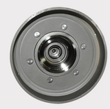 Clutch housing for Yamaha Grizzly 350 by DGT Agri, gray metal circular component.