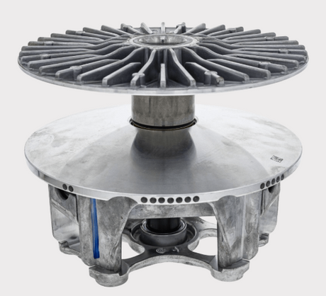 Driven Clutch assembly by DGT Agri for Polaris Ranger 902/XP 1000, metal pulley and housing
