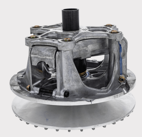 Driven Clutch for Polaris Ranger 902/XP 1000 by DGT Agri, metallic gray clutch assembly.