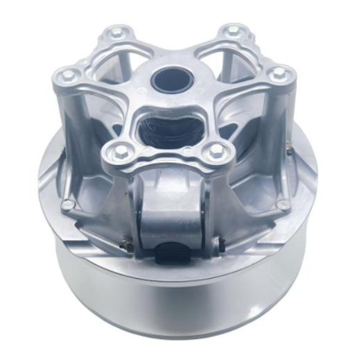 Driven Clutch for Polaris Ranger 902/XP 1000, silver aluminum.