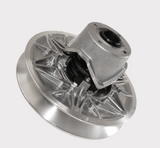 Drive clutch assembly for CF Moto CForce/Terrain 450/520, silver metal component.