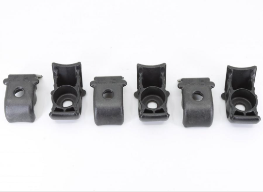 CVT weight holder clamps for CF Moto CForce/UForce 450–1000, six black plastic pieces