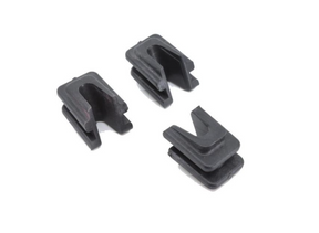 CVT nylon slider set for CF Moto CForce/UForce 450-1000, black plastic by DGT Agri, 3 pieces