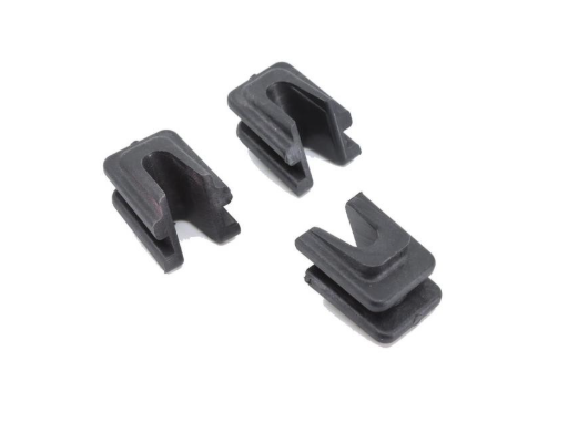 CVT nylon slider set for CF Moto CForce/UForce 450-1000, black plastic by DGT Agri, 3 pieces