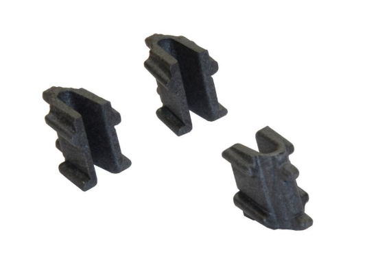 CVT Nylon Block for CF Moto CForce/UForce 450–1000 by DGT Agri, black nylon, 3 pieces