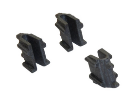 CVT Nylon Block for CF Moto CForce/UForce 450–1000 by DGT Agri, black nylon, 3 pieces