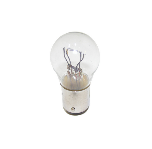 ATV bulb, 12V 21/5W 2-pin 15D, clear glass with metal base, DGT Agri, box of 10