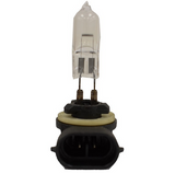 12V 50W right-angle ATV bulb Polaris; white glass, black base