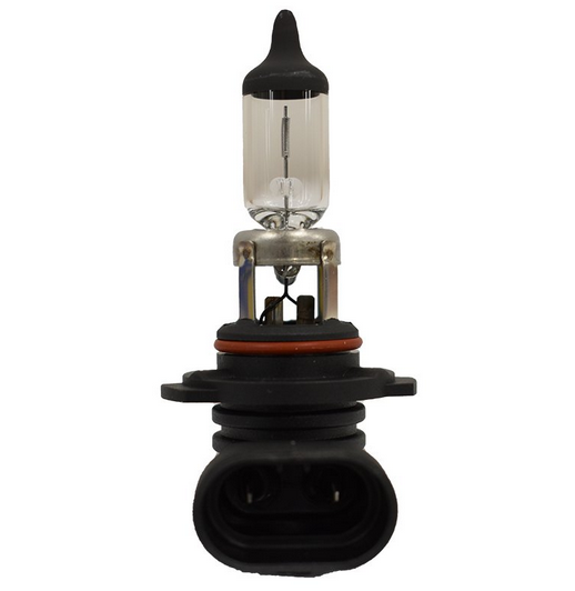 H10 12V 45W right-angle ATV bulb for Honda, DGT Agri; halogen lamp with black base, orange seal, and rugged connector