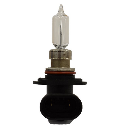 HB3 12V 60W ATV bulb for Can-Am Outlander/Commander, DGT Agri; clear glass bulb with black plastic connector.