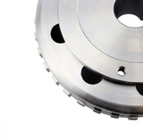 Flywheel 900W for Polaris Ranger 1000 / RZR 1000 by DGT Agri, metallic silver aluminum