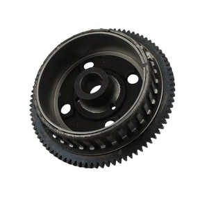 Flywheel for Polaris Ranger 500 / Sportsman 500 by DGT Agri, black metal gear with central bore