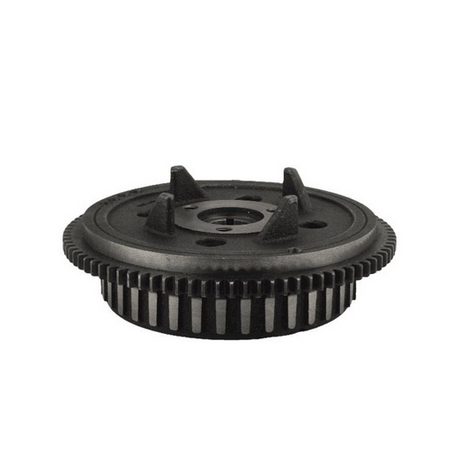Flywheel for Polaris Ranger 500 / Sportsman 500, by DGT Agri, black metal gear wheel