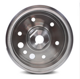 Flywheel DGT Agri for Suzuki LTA400/LTF400 and Arctic Cat 375/400, metallic steel, round with multiple holes