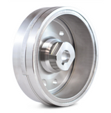 Flywheel, metallic silver, for Suzuki LTA400/LTF400 and Arctic Cat 375/400
