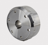 Flywheel for Yamaha Grizzly 700 / Rhino 700, machined steel, silver finish