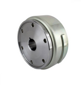 Flywheel for Yamaha YFZ450 (2004–2013), silver metal component